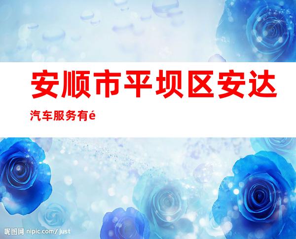 安顺市平坝区安达汽车服务有限公司