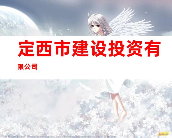 定西市建设投资有限公司