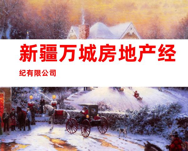 新疆万城房地产经纪有限公司
