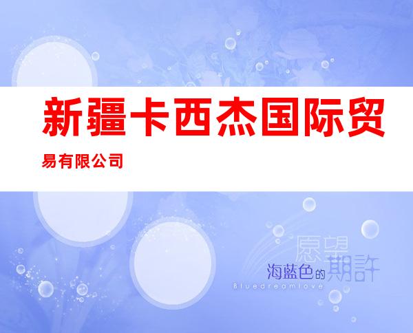 新疆卡西杰国际贸易有限公司
