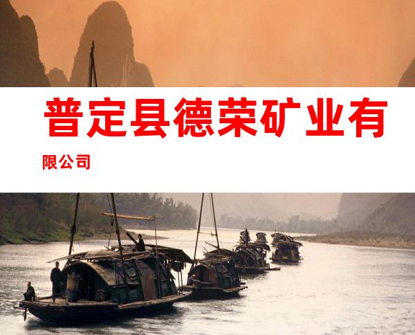 普定县德荣矿业有限公司