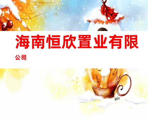 海南恒欣置业有限公司