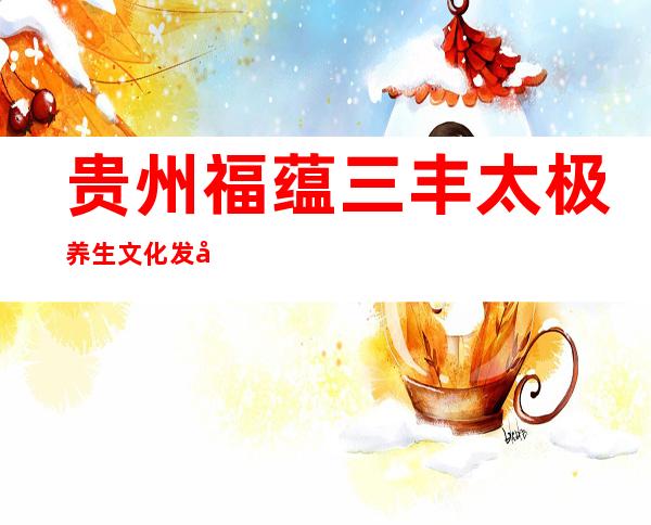 贵州福蕴三丰太极养生文化发展有限公司