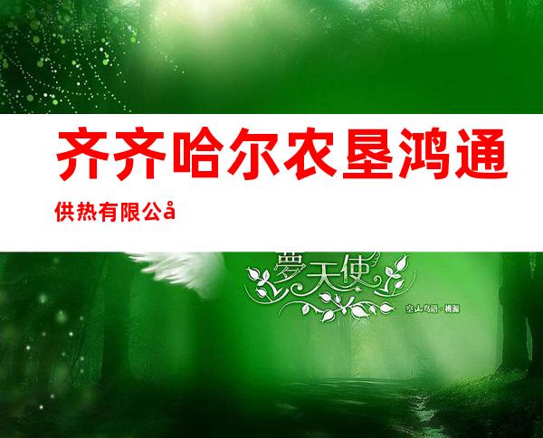 齐齐哈尔农垦鸿通供热有限公司